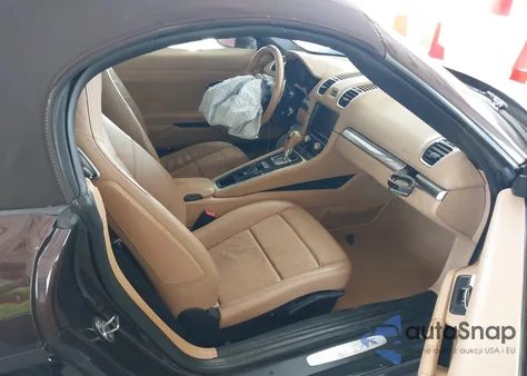 2015 Porsche Boxster S из США, поврежденный, VIN WP0CB2A84FS140959